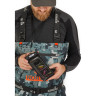Полукомбинезон забродный NORFIN PILOT CAMO BOOTFOOT р.40-S с сапогами резина 83400-40-S